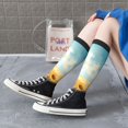 thumbnail image 5 of Sikiie Sunflower Field Bliss Knee Socks, High Socks Long Stretchy Sock Women Knee High Stocking, Long Socks for Women, 5 of 6