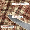 thumbnail image 4 of AOILE Washable Plaid Runner Rug – Ultra-Soft Modern Farmhouse Area Rug for Hallway, Bedroom, Living Room, Kitchen, Bathroom, and Entryway, 4 of 6
