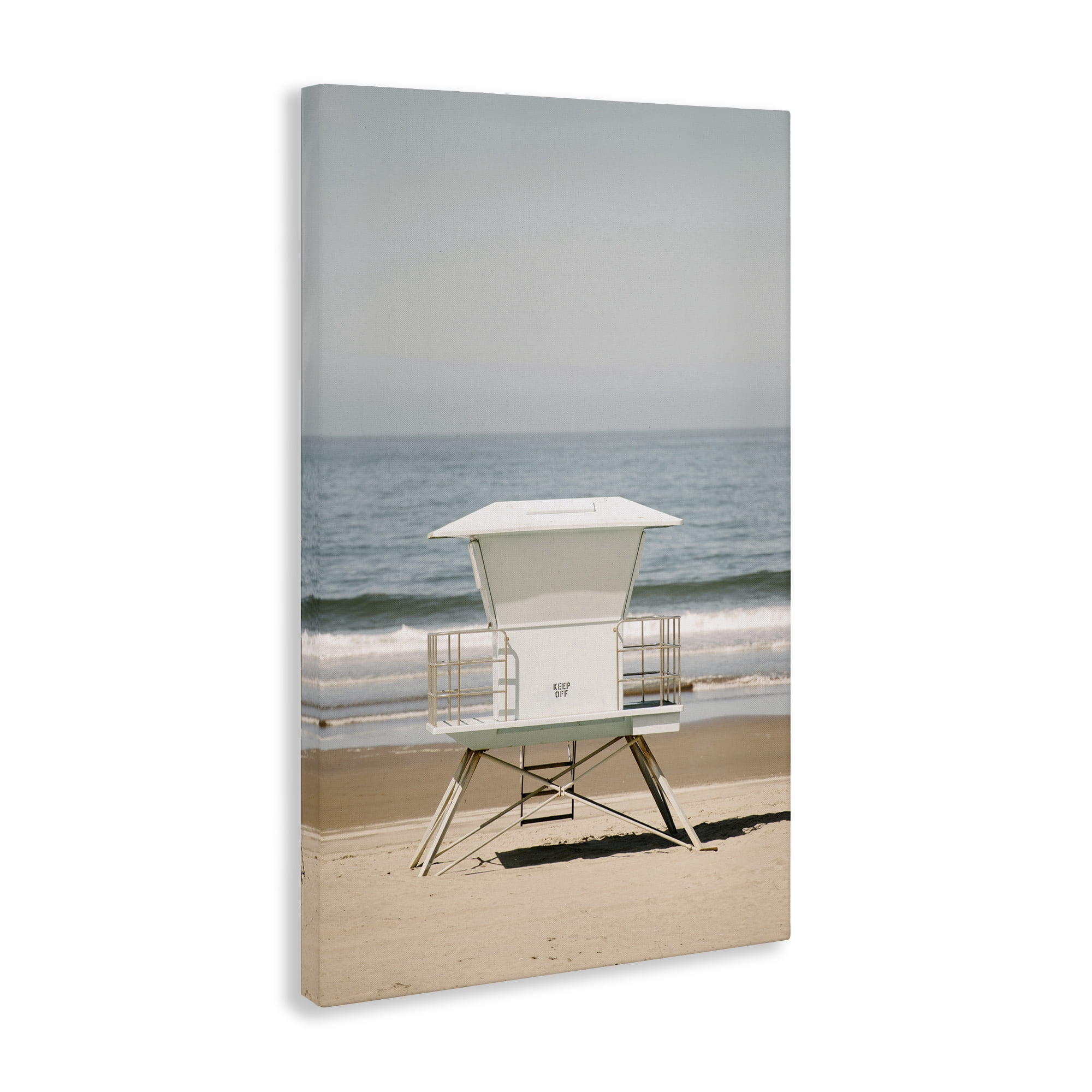 Stupell Industries Surf Shack on Shore Nautical & Beach Photography Wrapped Canvas Art Print Wall Art, 16 x 24