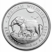 BAVARIAN MINT 2022 Somalia 1 oz Silver Elephant BU