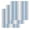 Blue gray, variant on Blue Gray Stripes Kitchen Dish Towels for Drying Dishes Set of 3, Contemporary Minimalist Abstract Lines Waffle Weave Microfiber Hand Tea Bathroom Towels Quick Dry & Absorbent Towel 12x12