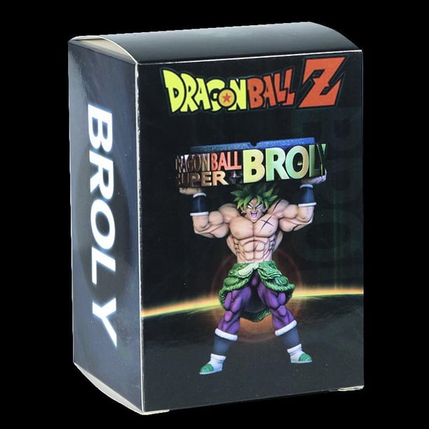 Figura de acción Broly Dragon Ball Super 15cm Arco Iris Latino