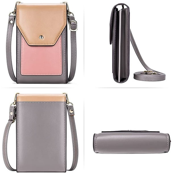 Crossbody Bags for Women Small Cell Phone purse Leather Fashion Travel Designer Ladies Shoulder Bags Walmart