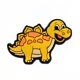 thumbnail image 1 of Popular 1 pieza de joyería dinosaurio original jibbitz zapatos de cocodrilo joyas zuecos sandalias DIY alfileres decoran regalos para niños sanos Gao Jiahui unisex, 1 of 2