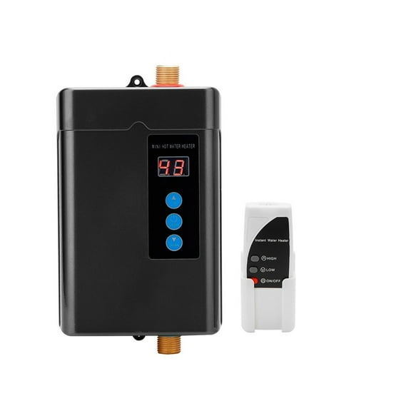 Instant Electric Water Heater Faucet Intelligent Touch Heating Fast 3 Seconds Hot Shower With Temperature Display ,Lightweight Portable Design