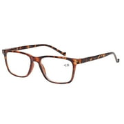 JOSCHOO 5 Pack Reading Glasses for Men Spring Hinges Lightweight Reader+2.50