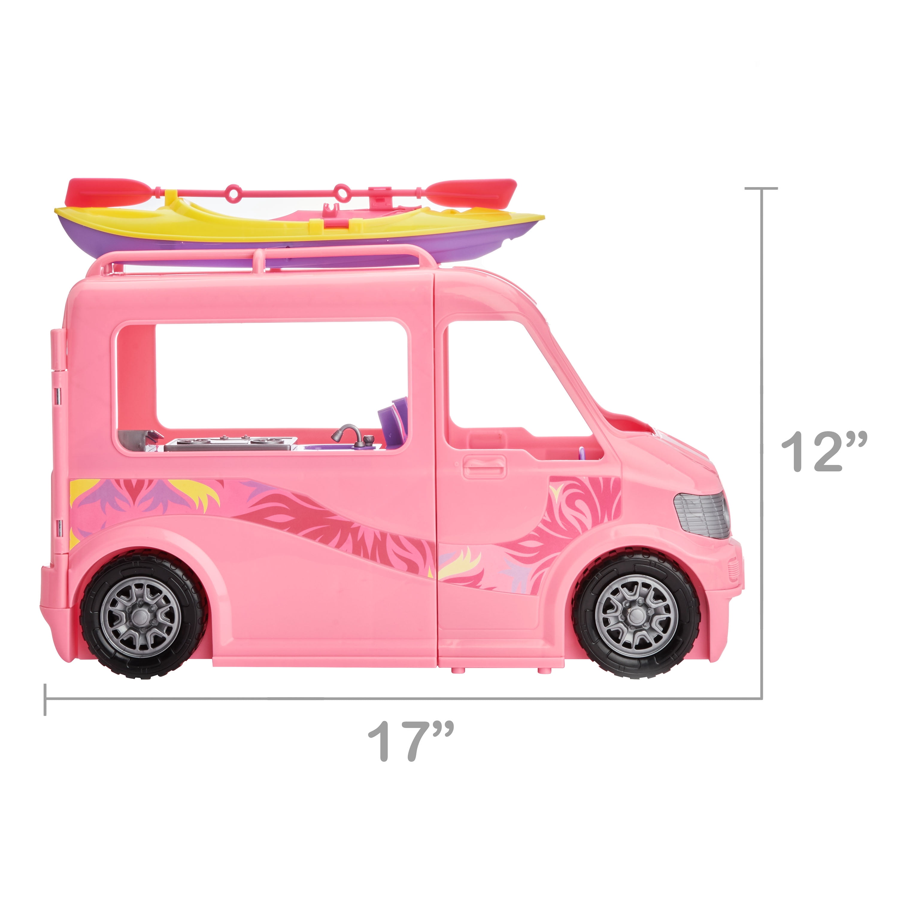 Kid Connection Camper with 11.5" Doll Play Set, 22 Pieces