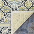 thumbnail image 3 of Couristan Covington Pegasus Indoor/Outdoor Area Rug, 5'6" x 8', Ivory-Navy-Lime, 3 of 3