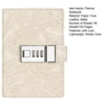 thumbnail image 5 of Diary Book Planner Notebook with Digital Combination Lock Premium Thickened Paper Eye-protection Journal Book Ideal Gift for Students, 5 of 5