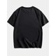 thumbnail image 2 of Camiseta informal para hombre con estampado gráfico "Wooden Spoon Survivor", manga corta, cuello redondo, top veraniego de moda para uso diario, tallas grandes, 1 unidad, 100 % algodón. Para adultos,, 2 of 6