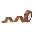 thumbnail image 1 of Unique Bargains 1 Inch 25 Yard Wide Satin Ribbon with Gold Edges Grosgrain Fabric Ribbon for Gift Wrapping, Brown, 1 of 7
