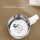 thumbnail image 4 of Taza De Acero Inoxidable Con Asa Y Tapa, Café Aislado 304, 4 of 8