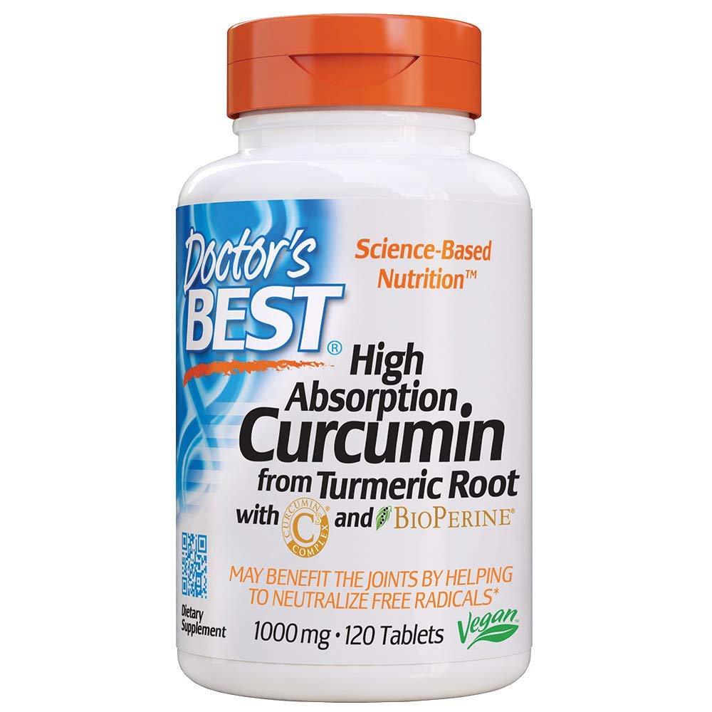 Doctor's Best Curcumin From Turmeric Root with C3 Complex & BioPerine