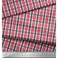 thumbnail image 2 of Soimoi Cotton Poplin Fabric Gingham Check Print Fabric by Yard 42 Inch Wide, 2 of 3