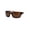 Black Tortoise Brown, variant on Mens Xloop Color Mirror Warp Rectangular Sport Plastic Sunglasses Shiny Black