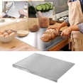 thumbnail image 5 of Stainless Steel Cutting Board, Professional Kitchen Prep Board With Raised Edges, for Meat and Vegetable Preparation, Silver, 5 of 5