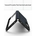 thumbnail image 6 of Case for Samsung Galaxy Z Fold 5 (2023) with Built-in Cover Screen Protector & Hinge Protection, Slim Hard PC + PU Protective Phone Case for Galaxy Z Fold5 5G - Graphite, 6 of 13