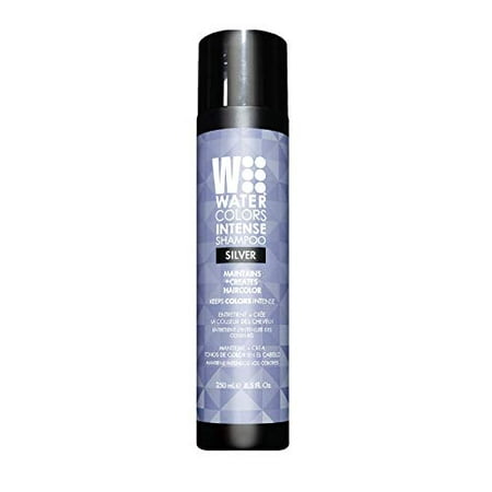 Tressa Watercolors Intense Metallic Shampoo Silver 8.5 (Best Colour Shampoo Uk)