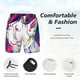 thumbnail image 3 of Fotbe Colorful Bulldog Traje de Baño para Hombre – Shorts de Natación de Secado Rápido con Forro y Bolsillos-Small, 3 of 6