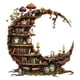 thumbnail image 2 of Estantería Decorativa de Acrílico En Forma de Media Luna para Escritorio, Ideal para El Hogar y La Oficina, Ideal para Los Amantes de Los Libros., 2 of 6