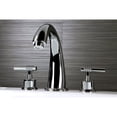 thumbnail image 2 of Kingston Brass Milano Two Handle Roman Tub Filler, 2 of 4