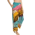thumbnail image 2 of Balery Melting Banana Fantasy print Women's Pajama Pants,Ultra Lightweight Pjs,Lounge Pant-X-Large, 2 of 9
