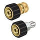 thumbnail image 1 of Adaptadores de boquillas para hidrolavadoras de 3/8'' a M22, accesorios de liberación rápida para hidrolavadoras 2 piezas, 1 of 9