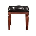 thumbnail image 6 of Formal Bedroom Furniture Vanity - Cherry Coloring, Stool With Seat, Storage, + Poplar Veneer, Rubber Wood, 6 of 6