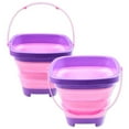 Fun Toys For Kids Bulk Oldable Buckets Shovels Sand Bucket Water Bucket
