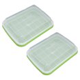thumbnail image 4 of Bandeja de germinación ANGGREK operación simple plástico Tapa transparente para el hogar cocina patio, 4 of 8