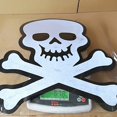 thumbnail image 3 of Halloween Hanging Sign Festive Soft Spooky Door Hanging Prop Front Door Decor, 3 of 8