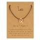 thumbnail image 1 of Teissuly Black Paper Card Bracelet with Twelve Constellations Nylon Rope Alloy Bracelet Gift Teissuly WER202401271299, 1 of 1