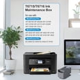 thumbnail image 2 of Caja de mantenimiento de tinta Poschink T6715 T6176 para Workforce Pro, 2 of 5