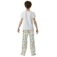 thumbnail image 5 of FORMRS Kids Pajama Pants with Pockets Size 6-8Y Boys Lounge Sleep Bottoms, Watercolor Wildflowers, 5 of 8