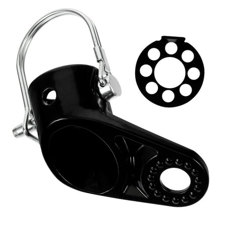 OUNONA 1 Set Baby Trailer Hitch Bike Trailer Hitch Metal Bike Hitch Traction Head Mountain Bike Supply