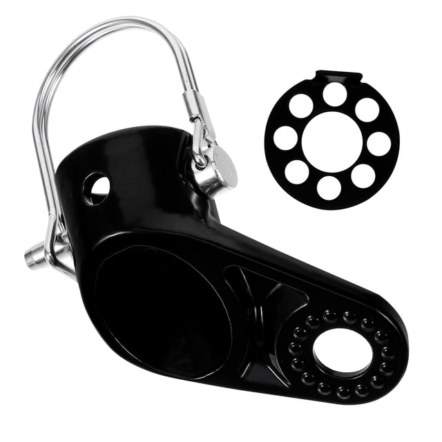 HEALEEP 1 Set Trailer Hitch Parts Bike Trailer Coupler Adapter Steel For Safety Assurance