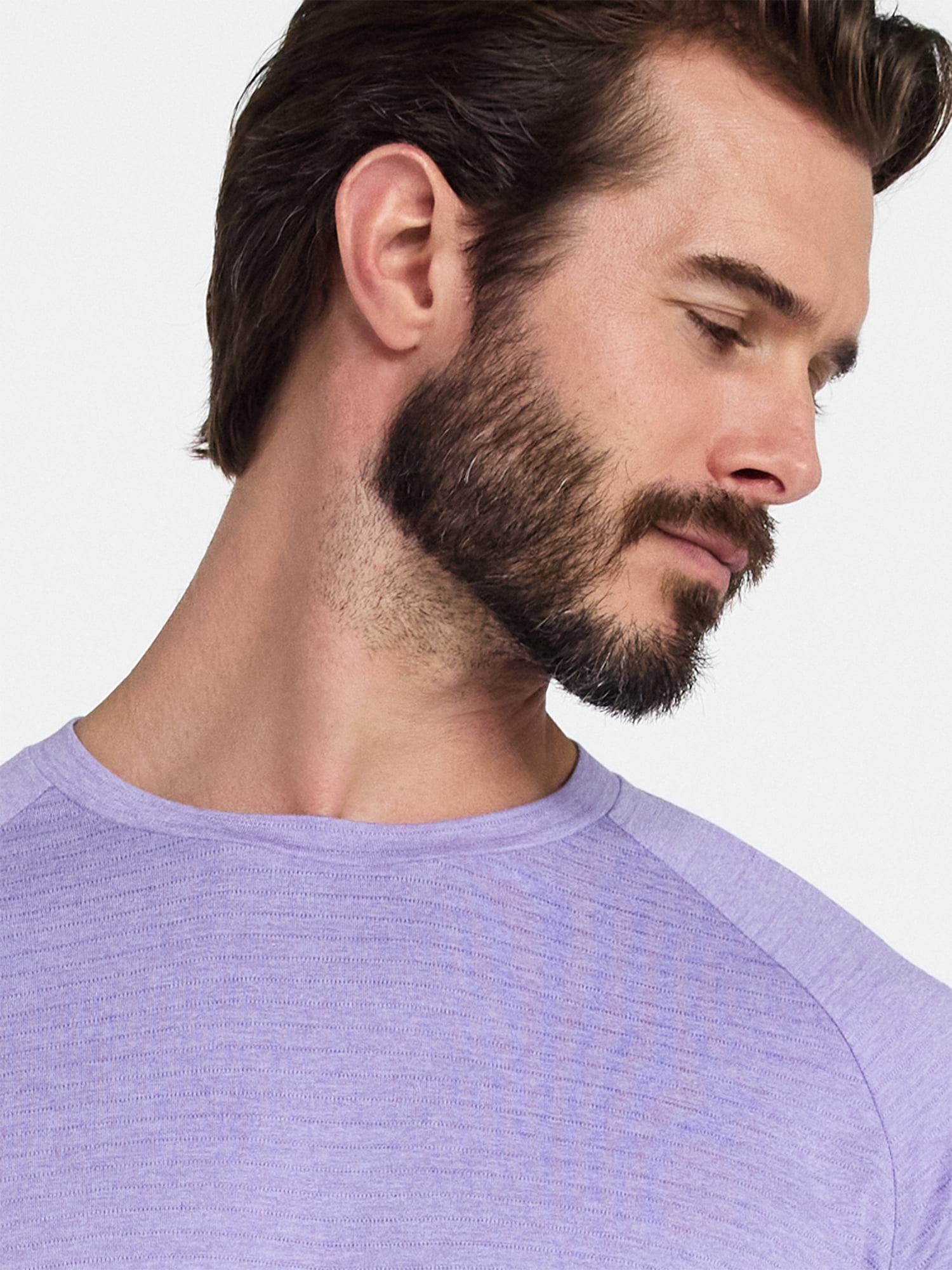 Athletic Works Men's and Big Men's Stripe Jersey Tee with Short Sleeves, Sizes XS-4XLT