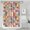 Pioneer Flower Floral Print Pattern-1, variant on Pioneer Flower Floral Print Pattern Shower Curtain 84”x72", Bathroom Decorative Shower Curtain Set with 12 Hooks, Waterproof Washable