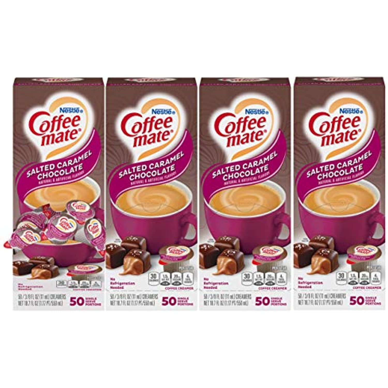 Nestle Coffee Mate Coffee Creamer, Salted Caramel Chocolate, Liquid