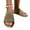 Brown, variant on Pisexur Sandals Womens Flat Bottomed Fly Woven Fabric Flip Flops External Wear Lightweight Wide Band Flat Heel Beach Sandals Sandales Pour Femmes
