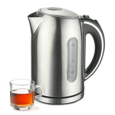 MegaChef 1.7Lt. Stainless Steel Electric Tea Kettle