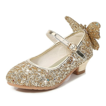 

Girls‘ Shoes Little Girls‘ Crystal Shoes New Children‘s Soft-soled Korean-style Sequin Shoes for Girls