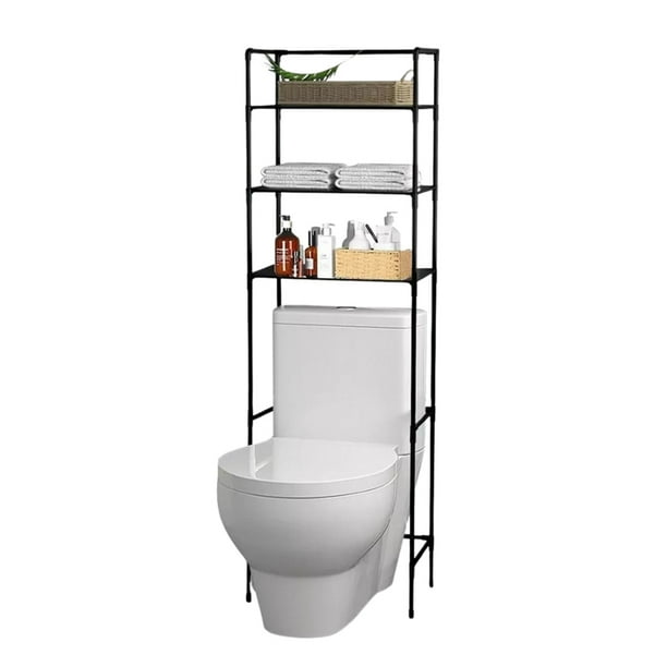 Estante Organizador para Baño | 3 Niveles | Acero Inoxidable | Mueble de Almacenamiento | Multifuncional Compacto Armable Portatil…