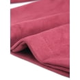 thumbnail image 5 of DARING DIVA Women's Faux Suede Lapel Collar Button Down Blazer XL Red, 5 of 6