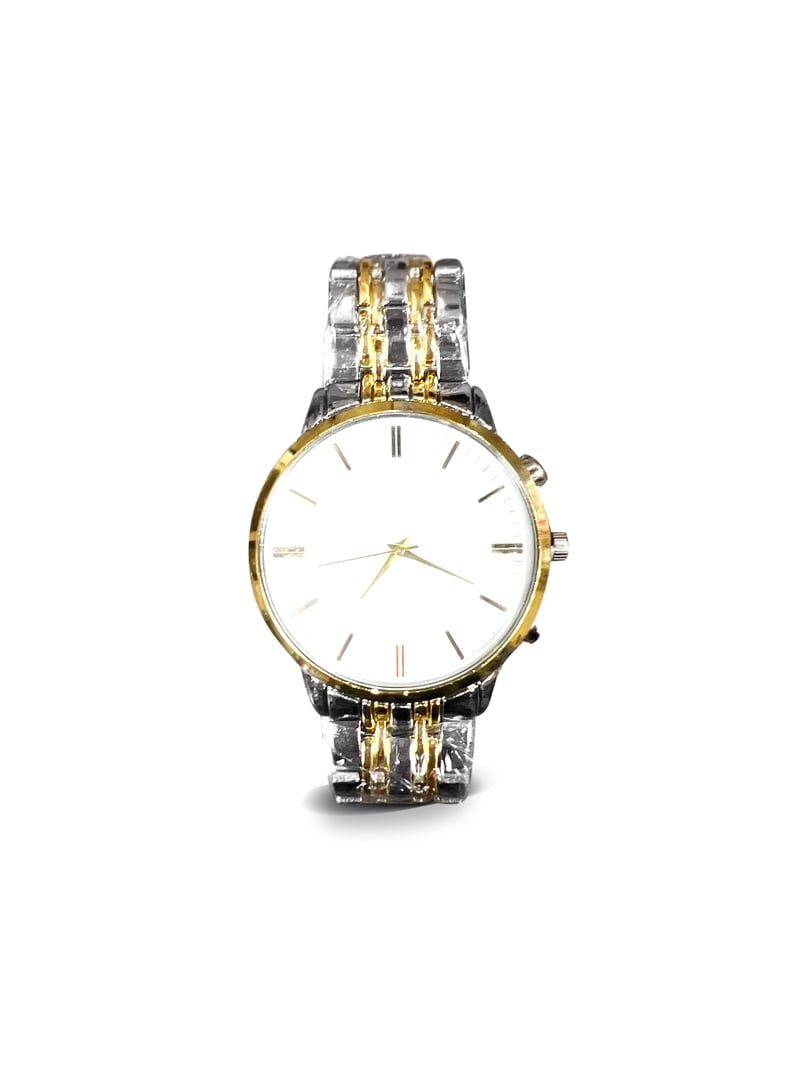 Luis Cardini NWT watches his & hers, water resistant, stainless steel (W041) $249.99 Luis Cardini His & Her Metal Link Stylish Set of  main image 4