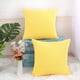 thumbnail image 4 of Fundas De Cojines Decoración Banda Lanzar Funda De Almohada 18x 18Pulgadas Amarillo oscuro 2Pcs, 4 of 11