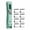Green, variant on Portable Binder Clip Stapler, Includes 8 Reusable Clips, Handheld Paper Clam Clip Dispenser, Mini Push Stapler Clamp Staplers for Desktop Document Home Office, 1set, Easy to Use(Green,4.5x1")