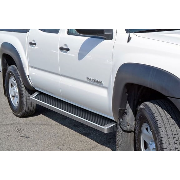 2005-2019 Toyota Tacoma Double/Crew Cab Polish Finish 6 Inch iRunning Board Door to Door Side Bar Side Step Running Board