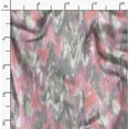 thumbnail image 2 of Soimoi Floral Print, Silk Fabric, Decor Sewing Fabric by The Yard 42 Inch Wide,Decorative Fabric for Shirts Suits Ties, Light Pink, 2 of 6