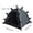 Black, variant on PuSpu Pet Supplies Dogs Bed For Indoor Cats Dogs Cats Bed Cave Bed Warm Enclosed Covered Cats Tent Outdoor Cave Bed House Cats Puppy Or Small PET Outside Habitat With Ground Nails